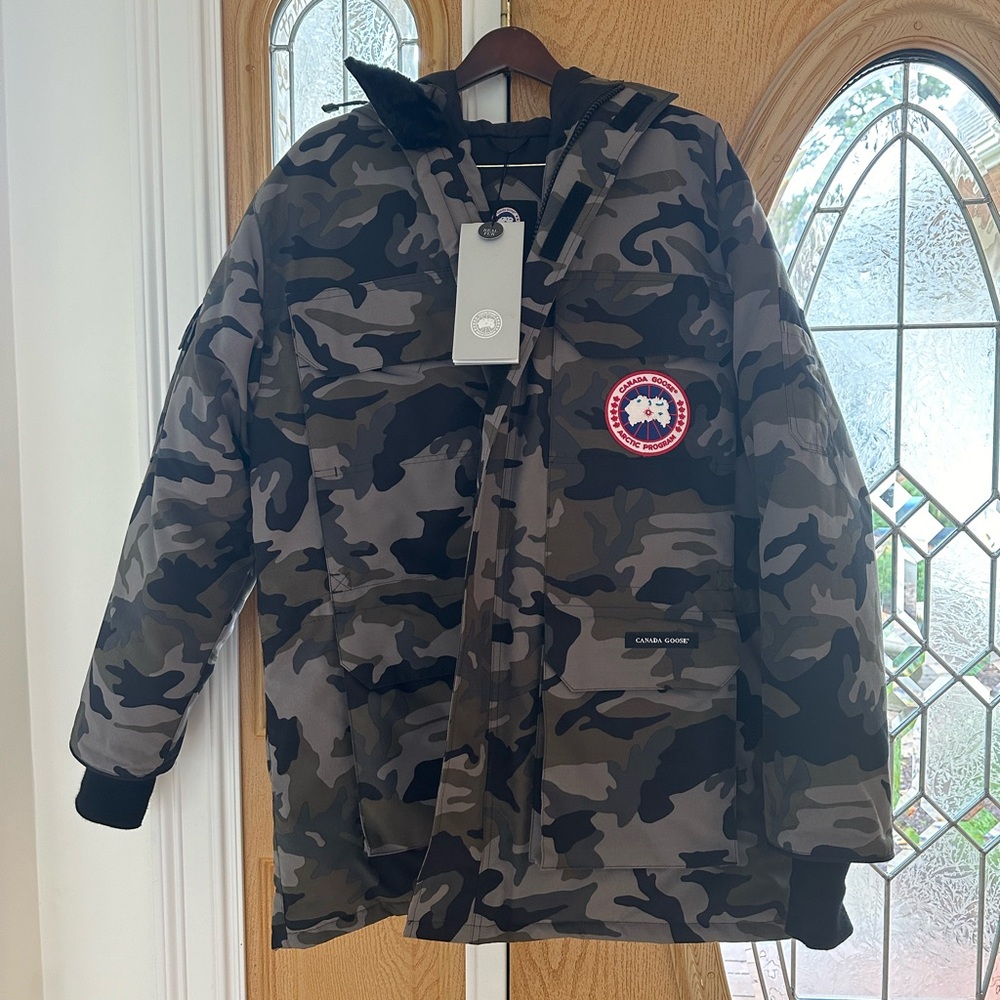 CANADA GOOSE MEN’S EXPEDITION PARKA PRINT